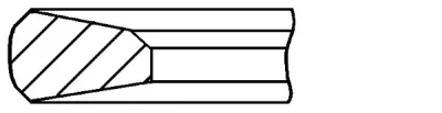 Поршневое кольцо GOETZE CR1-119800