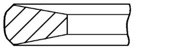 Поршневое кольцо GOETZE CR1-154900