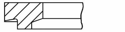 Поршневое кольцо GOETZE CR2-146100