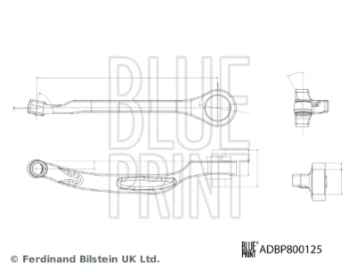ADBP800125 BLUE PRINT Подвеска, двигатель