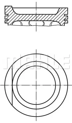 56 00648 1W PERFECT CIRCLE Поршень