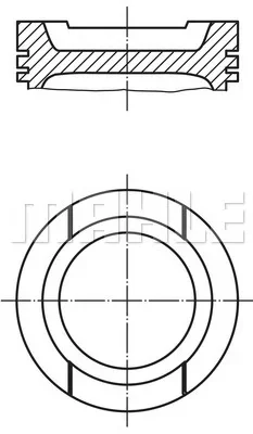 56 04808 1W PERFECT CIRCLE Поршень