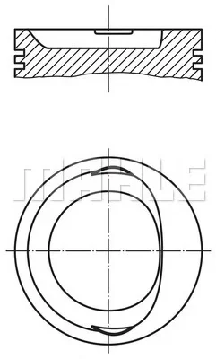 56 09898 0 PERFECT CIRCLE Поршень