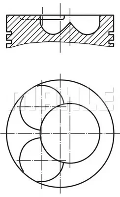 56 14518 0 PERFECT CIRCLE Поршень