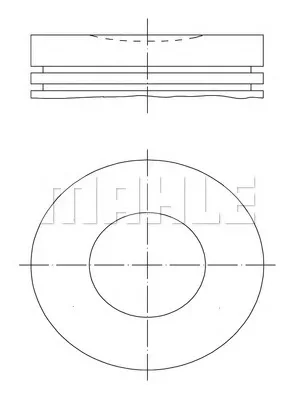 56 14568 0 PERFECT CIRCLE Поршень