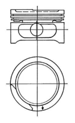 90555605 KOLBENSCHMIDT Поршень