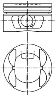 99695620 KOLBENSCHMIDT Поршень