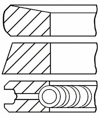 PR20-000 FAI AUTOPARTS Комплект поршневых колец