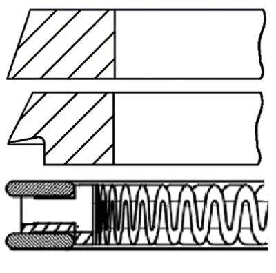 08-102506-00 GOETZE Комплект поршневых колец