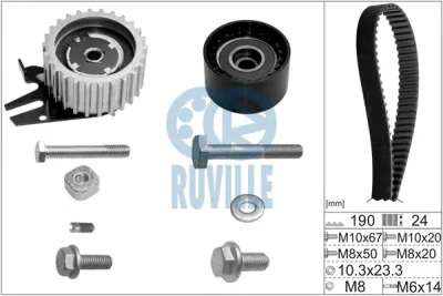 Комплект ремня ГРМ RUVILLE 5603677