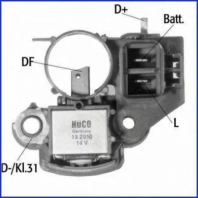132910 HITACHI/HUCO Регулятор напряжения генератора
