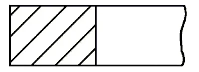 Поршневое кольцо GOETZE 1.2MM 001 CR ST
