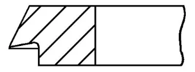 Поршневое кольцо GOETZE 1.5MM 026 P F14