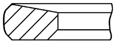 Поршневое кольцо GOETZE 2.0MM 007IFU CR P KV1