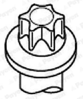 HBS543 PAYEN Комплект болтов головки цилидра