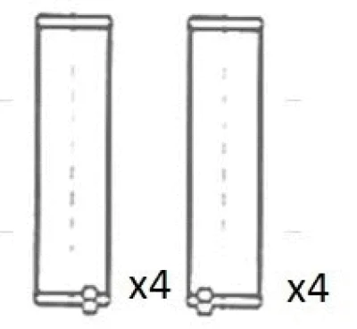 BB2015-STD FAI AUTOPARTS Шатунный подшипник