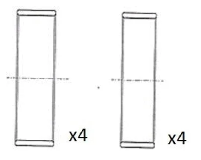 BB2062-025 FAI AUTOPARTS Шатунный подшипник