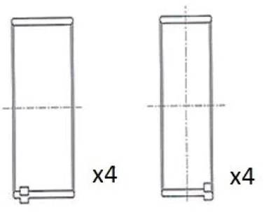 BB2069-050 FAI AUTOPARTS Шатунный подшипник