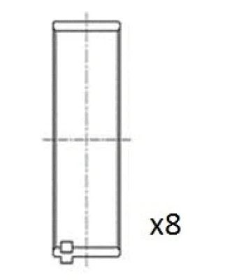 BB2083-025 FAI AUTOPARTS Шатунный подшипник