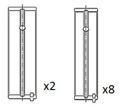 BM1005-025 FAI AUTOPARTS Подшипник коленвала