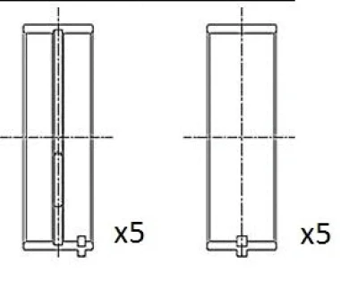 BM1007-025 FAI AUTOPARTS Подшипник коленвала