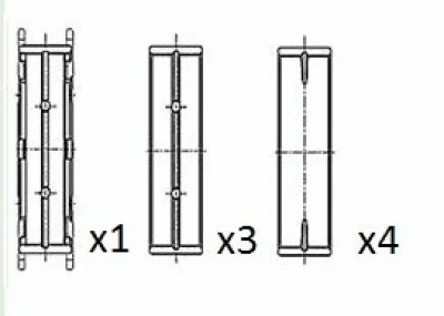 BM1012-STD FAI AUTOPARTS Подшипник коленвала