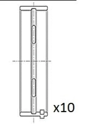 BM1025-020 FAI AUTOPARTS Подшипник коленвала