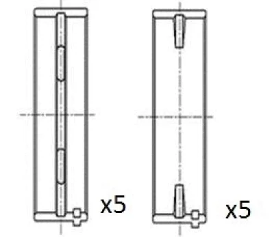 BM1026-010 FAI AUTOPARTS Подшипник коленвала