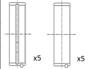 BM1028-025 FAI AUTOPARTS Подшипник коленвала