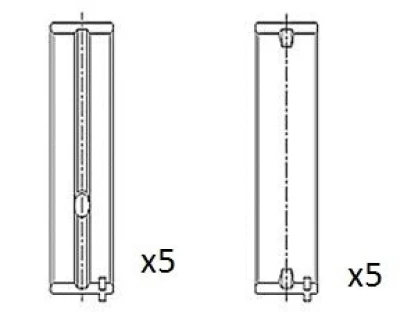 BM1031-025 FAI AUTOPARTS Подшипник коленвала