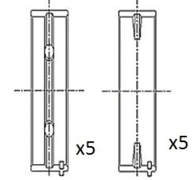 BM1035-025 FAI AUTOPARTS Подшипник коленвала