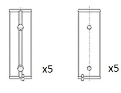 BM1042-050 FAI AUTOPARTS Подшипник коленвала