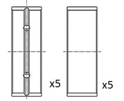 BM1045-025 FAI AUTOPARTS Подшипник коленвала