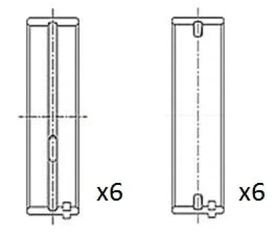 BM1060-050 FAI AUTOPARTS Подшипник коленвала