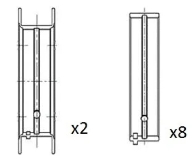 BM1065-050 FAI AUTOPARTS Подшипник коленвала