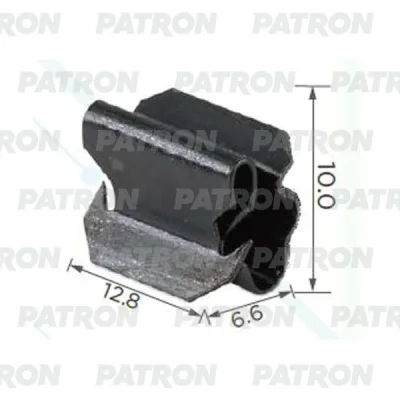 Зажим металлический PATRON P37-2388