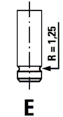 VL123500 IPSA Выпускной клапан