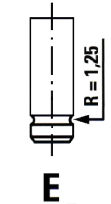 VL132200 IPSA Выпускной клапан