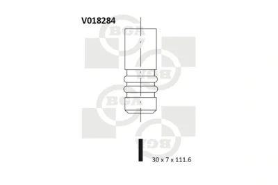 V018284 BGA Выпускной клапан