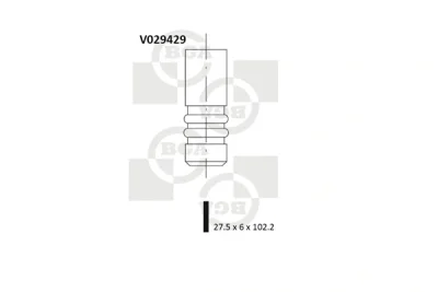V029429 BGA Выпускной клапан