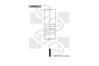 V998915 BGA Выпускной клапан