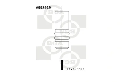 V998919 BGA Выпускной клапан