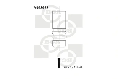 V998927 BGA Выпускной клапан