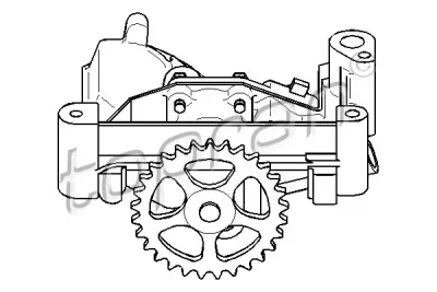 Масляный насос TOPRAN 720 158