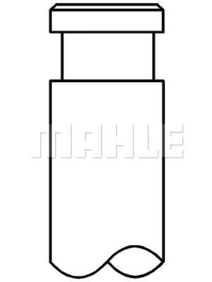 640 VE 31144 000 KNECHT/MAHLE Впускной клапан