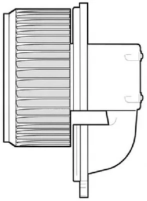 1208242 CTR Двигатель (моторчик) вентилятора салона