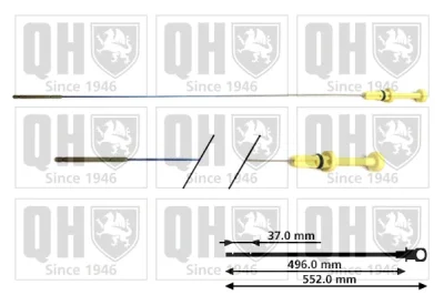 QOD110 QUINTON HAZELL Указатель уровня масла