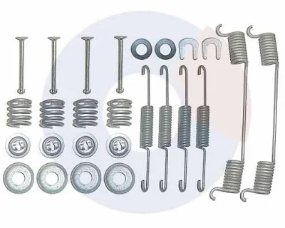 3081 CARRAB BRAKE PARTS Ремкомплект тормозных колодок (пружинки)