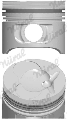 Поршень NÜRAL 87-743100-10