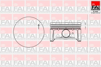 PK18-000 FAI AUTOPARTS Поршень